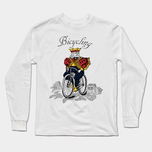 bicycling king Long Sleeve T-Shirt